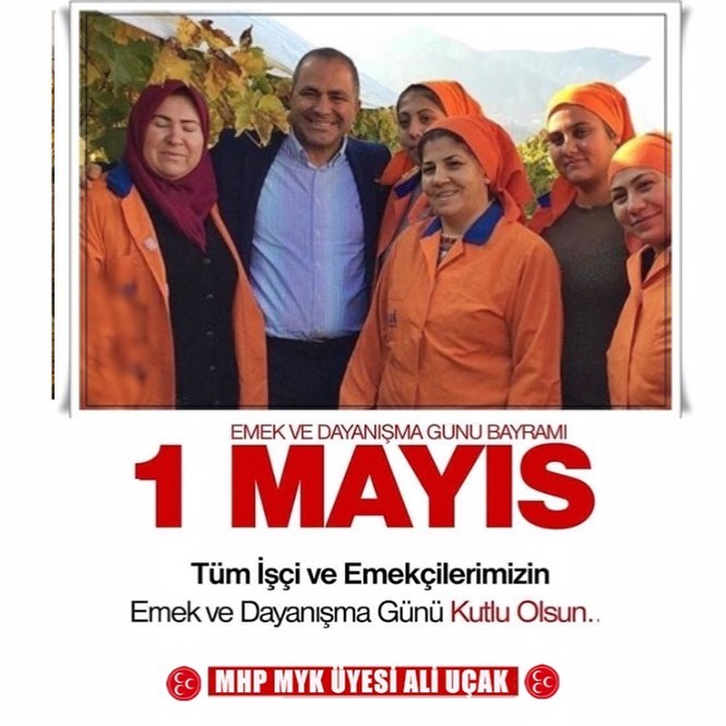 1 Mayıs Emek ve Dayanışma Günü’nü kutluyorum