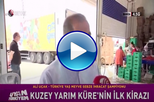 Ali Uçak Kiraz Hasadı Hakkında Açıklamalarda Bulundu